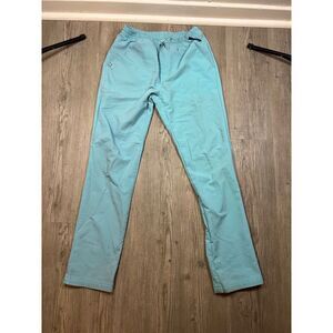 Figs Technical Collection Sky‎ Blue Scrub Pants size medium